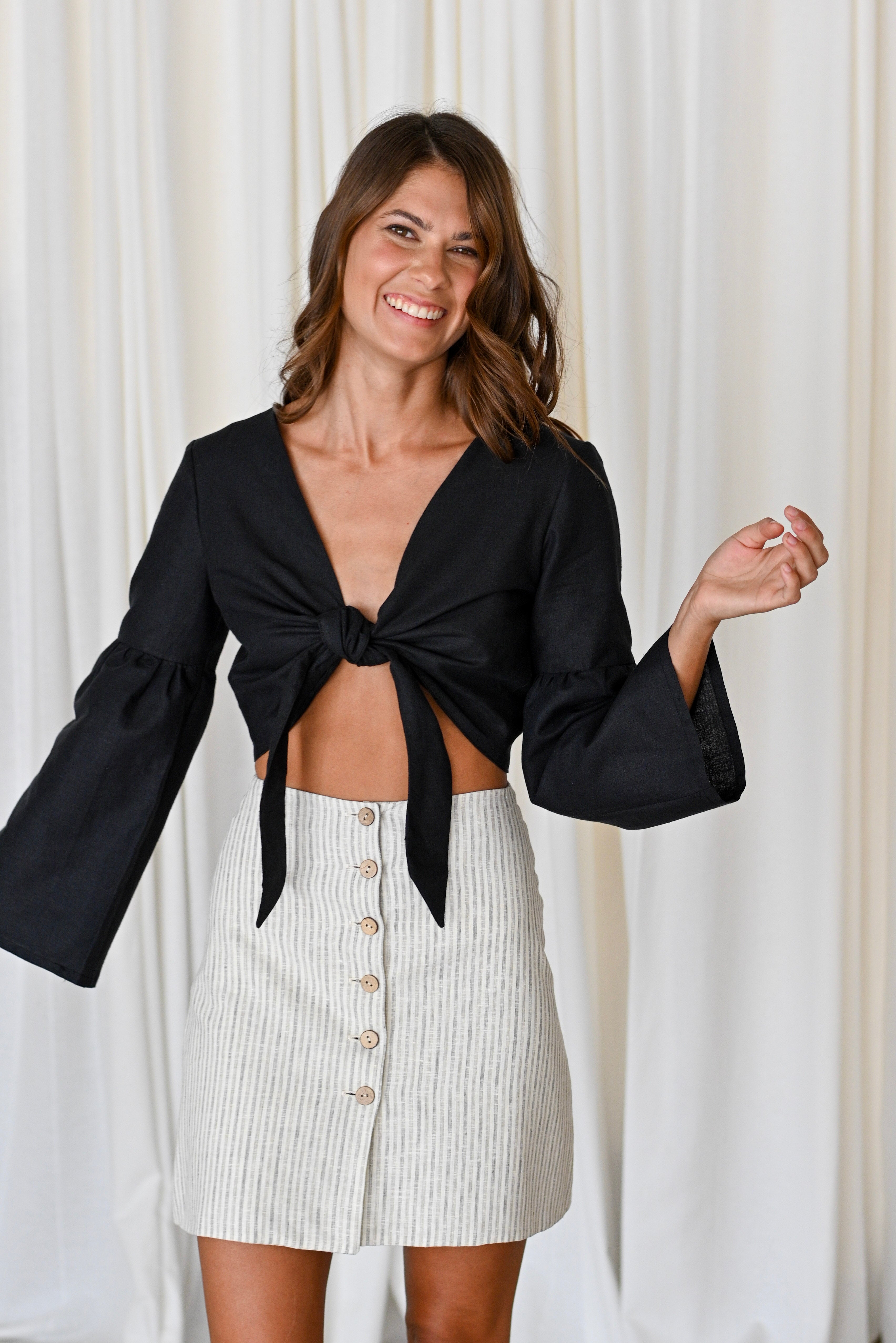 Sunday Dreaming Mini Skirt | Hemp